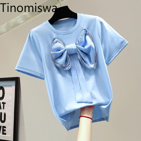 women's t-shirt tinomiswa summer chic women graphic tees bow knot design o neck short sleeve tshirts korean fashion basic t shirt, White
women's t-shirt tinomiswa summer chic women graphic tees bow knot design o neck short sleeve tshirts korean fashion basic t shirt, White