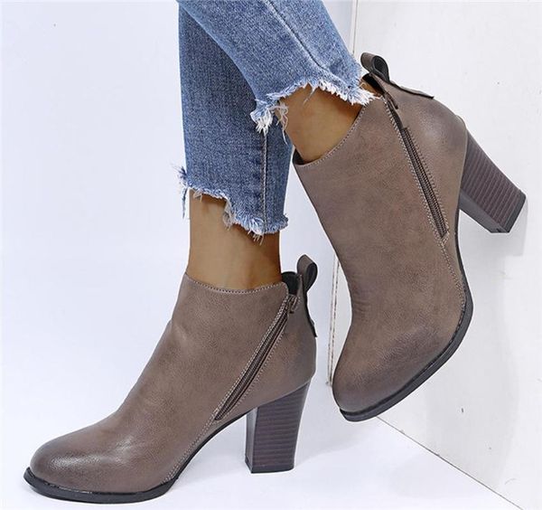 boots high heel 2021 fashion western style pointed toe side zipper ladies platform shoes dress wedding female ankle 35-43, Black
boots high heel 2021 fashion western style pointed toe side zipper ladies platform shoes dress wedding female ankle 35-43, Black