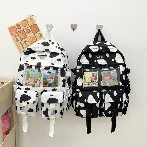 cows pattern backpack school bag men kawaii fashion for teenage girls book bags female 2021 trendy women travel nylon unisex
cows pattern backpack school bag men kawaii fashion for teenage girls book bags female 2021 trendy women travel nylon unisex
