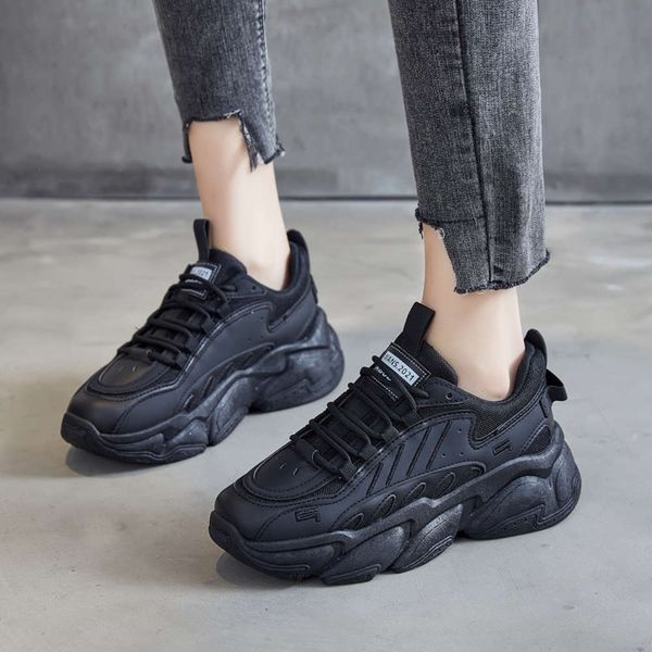 spring casual shoes new 2021 daddy women's fashion thick soled summer breathable sports net red casual white 08fq yben, Black
spring casual shoes new 2021 daddy women's fashion thick soled summer breathable sports net red casual white 08fq yben, Black