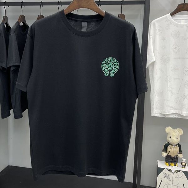 2021 fashion brand new short t-shirt ch men's summer horseshoe cross skin embroidered round neck loose half sl, White;black
2021 fashion brand new short t-shirt ch men's summer horseshoe cross skin embroidered round neck loose half sl, White;black