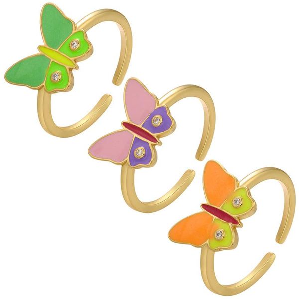 cluster rings simple cute pink zircon butterfly circle copper open ring for women men trendy mix color adjustable size finger party jewelry, Golden;silver
cluster rings simple cute pink zircon butterfly circle copper open ring for women men trendy mix color adjustable size finger party jewelry, Golden;silver