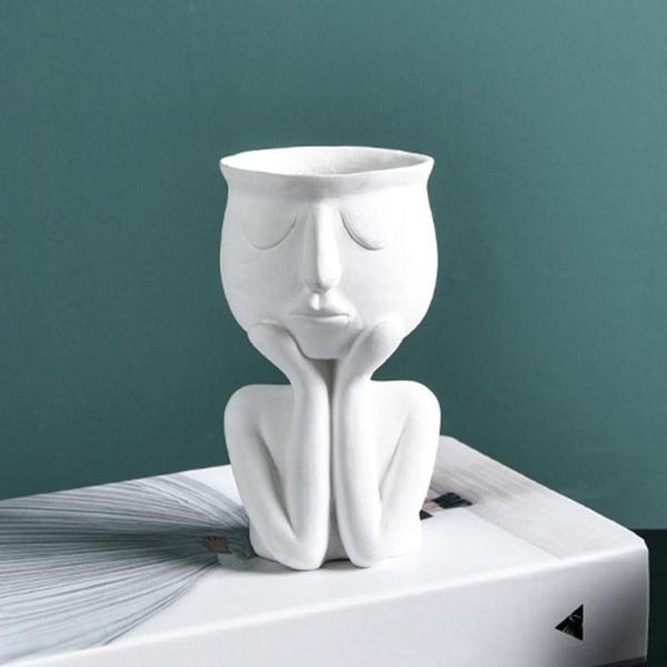 planters & pots human think face ceramic home plants flower pot vase planter tabledecoration vases for flowers portrait sculpture
planters & pots human think face ceramic home plants flower pot vase planter tabledecoration vases for flowers portrait sculpture