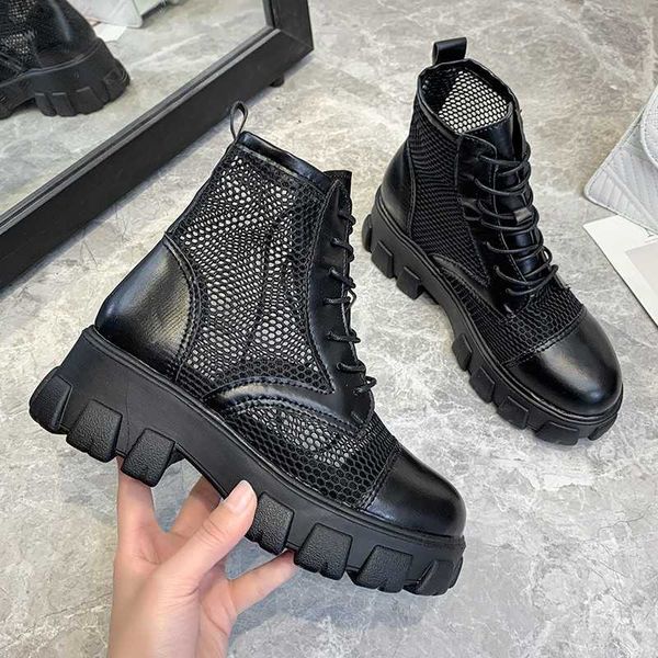 dress shoes boots for women hollow platform chuny ankle booties spring women's leather shoes motorcycle thick boots fashion 1i1g, Black
dress shoes boots for women hollow platform chuny ankle booties spring women's leather shoes motorcycle thick boots fashion 1i1g, Black