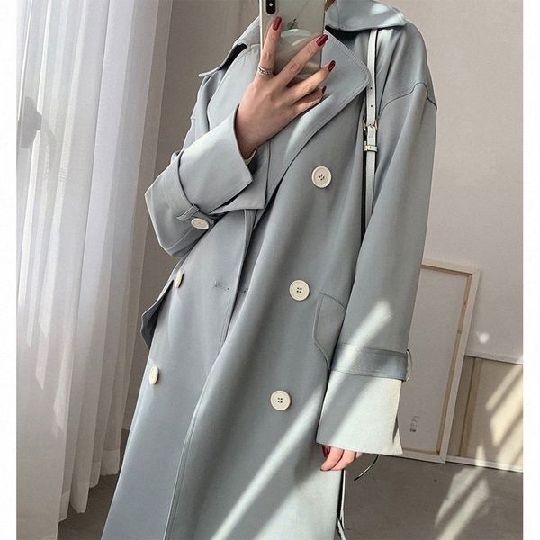 trench coats winter new fashion vintage women's long-sleeved outerwear korean loose casual long coat harajuku korean outerwear g0cx#, Black
trench coats winter new fashion vintage women's long-sleeved outerwear korean loose casual long coat harajuku korean outerwear g0cx#, Black
