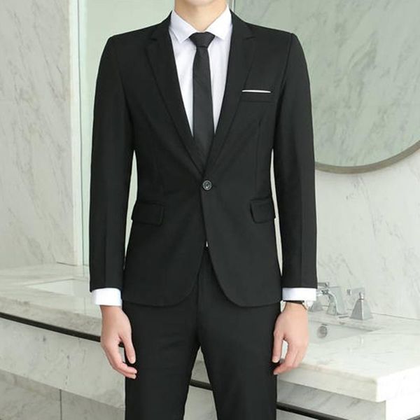 men's suits & blazers custom fashion black for wedding dress bridegroom man suit slim fit office party (jacket+pants), White;black
men's suits & blazers custom fashion black for wedding dress bridegroom man suit slim fit office party (jacket+pants), White;black