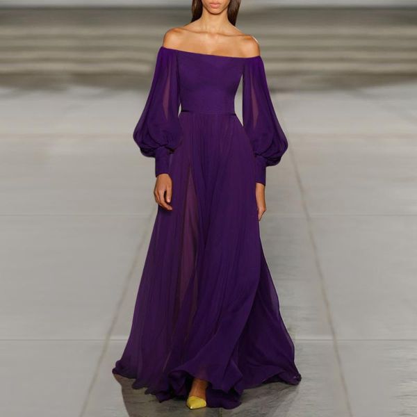 casual dresses long sleeve empire summer bohemian beach dress loose lantern chiffon maxi women pure color vestidos verano 2021, Black;gray
casual dresses long sleeve empire summer bohemian beach dress loose lantern chiffon maxi women pure color vestidos verano 2021, Black;gray