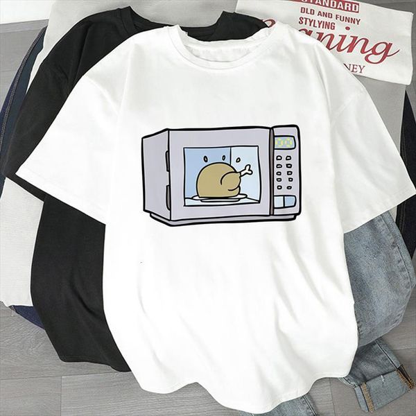 Harajuku Ladies Summer Microwave Mens Tops Oven Cartoon Cute Printed Short Sleeve Casual Fashion Female Tee, White;black
Harajuku Ladies Summer Microwave Mens Tops Oven Cartoon Cute Printed Short Sleeve Casual Fashion Female Tee, White;black