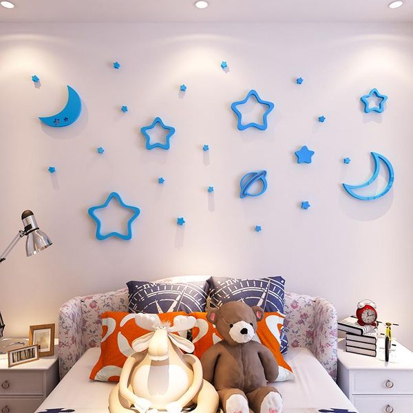wall stickers 3d star moon decals cute baby room ceiling bedroom decor large cartoon wallpaper diy mural pegatinas
wall stickers 3d star moon decals cute baby room ceiling bedroom decor large cartoon wallpaper diy mural pegatinas