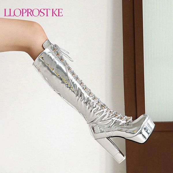 boots lloprost ke 2021 arrive party prom shoes women knee high round toe cross tied heel platform ladies, Black
boots lloprost ke 2021 arrive party prom shoes women knee high round toe cross tied heel platform ladies, Black