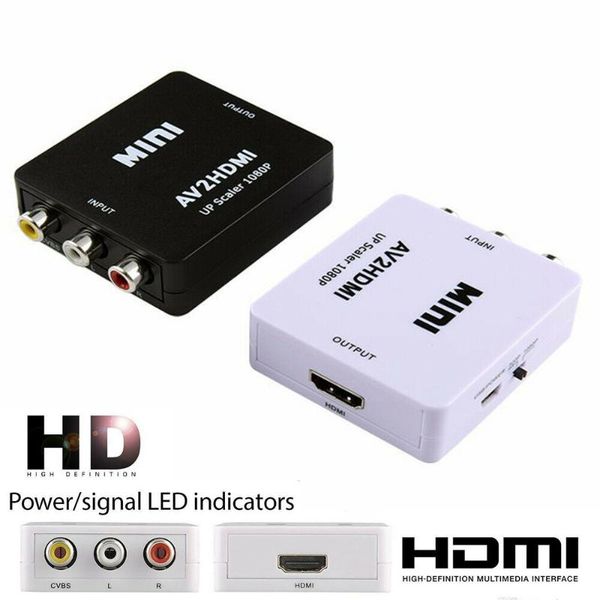 scaler adapter hd video composite converter box rca av/cvbs l/r 1080p mini 2av for ps3 vcr palmtsc cables & connectors
scaler adapter hd video composite converter box rca av/cvbs l/r 1080p mini 2av for ps3 vcr palmtsc cables & connectors
