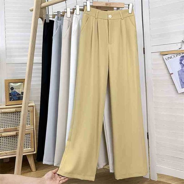 summer straight pants women elegant high waisted korean style office loose woman ulzzang 210525, Black;white
summer straight pants women elegant high waisted korean style office loose woman ulzzang 210525, Black;white