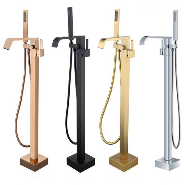 tuqiu bathtub faucet + handheld shower standing rose gold mixer taps floor or wall mounted bathroom sets
tuqiu bathtub faucet + handheld shower standing rose gold mixer taps floor or wall mounted bathroom sets