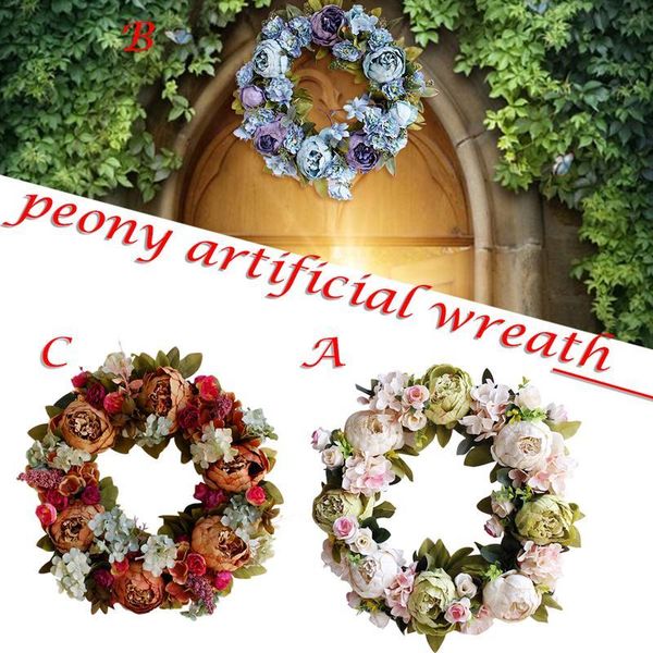 decorative flowers & wreaths wedding wreath peony artificial garland hanging door decoration threshold flower living room floral
decorative flowers & wreaths wedding wreath peony artificial garland hanging door decoration threshold flower living room floral