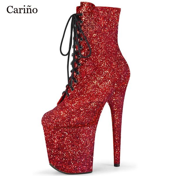 boots glitter platform 20cm super high heel lace-up ankle nightclub pole dancing shoes catwalk show pumps 34-45, Black
boots glitter platform 20cm super high heel lace-up ankle nightclub pole dancing shoes catwalk show pumps 34-45, Black