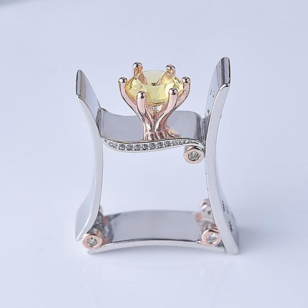 cluster rings 925 silver natural ametrine whit zircon ring for women bague etoile bizuteria z gemstone jewelry box, Golden;silver
cluster rings 925 silver natural ametrine whit zircon ring for women bague etoile bizuteria z gemstone jewelry box, Golden;silver
