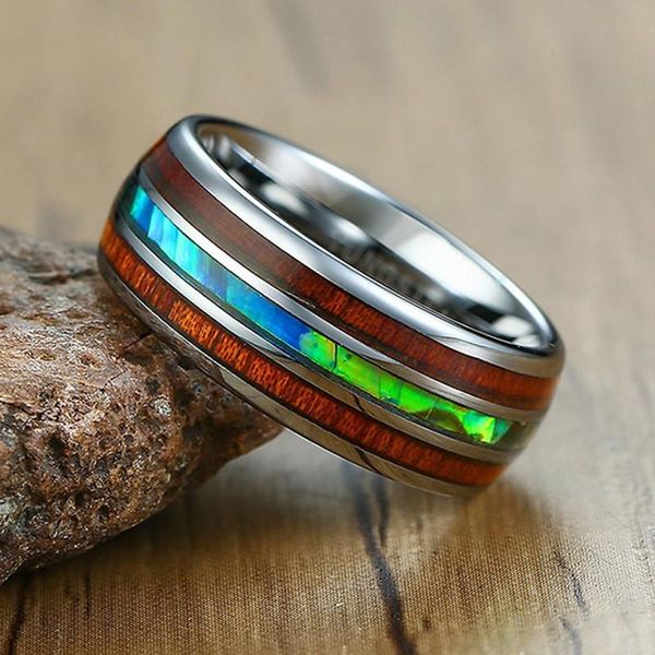 wedding rings men's tungsten carbide wood inlay abalone shell bands 8mm for lovers his jewelry, Slivery;golden
wedding rings men's tungsten carbide wood inlay abalone shell bands 8mm for lovers his jewelry, Slivery;golden