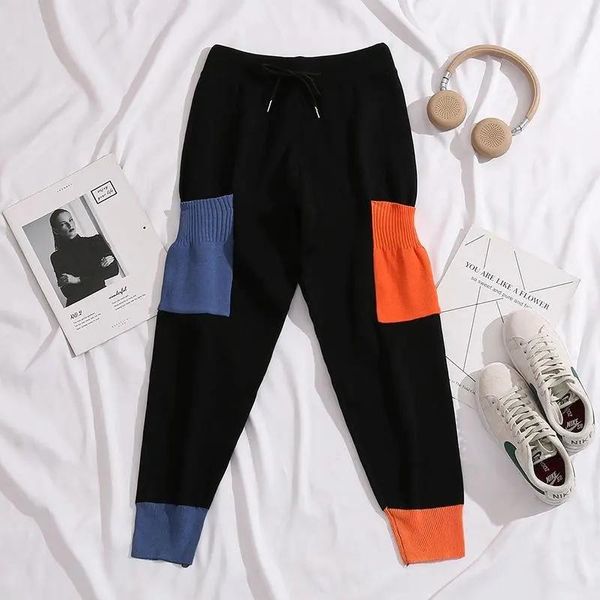 women's pants & capris autumn winter casual black sport elasticity short knit trousers women double-sided wearable high waist jogging p, Black;white
women's pants & capris autumn winter casual black sport elasticity short knit trousers women double-sided wearable high waist jogging p, Black;white