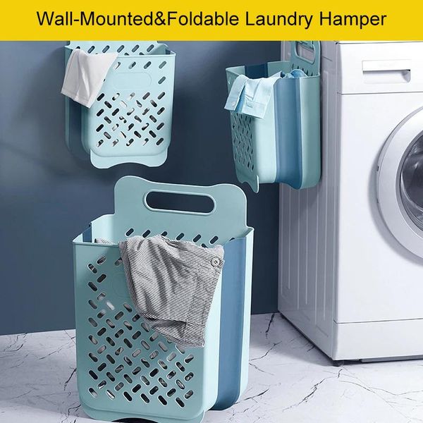 laundry storage & organization wall mounted hamper foldable basket for dirty clothes large capacity sundries toy organizer
laundry storage & organization wall mounted hamper foldable basket for dirty clothes large capacity sundries toy organizer