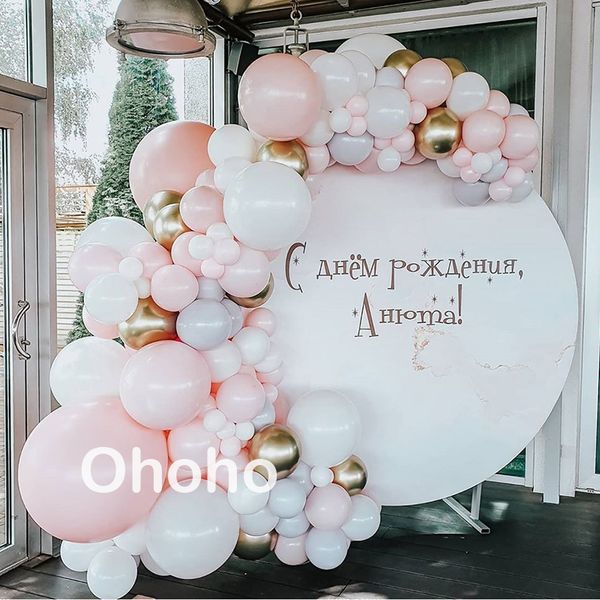 ohoho pastel balloon garland arch kit anniversaire pour fille baby bride shower birthday party decoration wedding accessories
ohoho pastel balloon garland arch kit anniversaire pour fille baby bride shower birthday party decoration wedding accessories