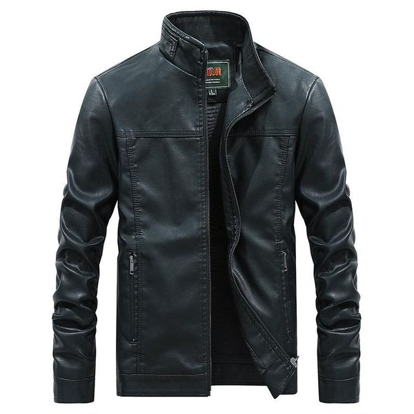 men's jackets leather pu jacket casual autumn winter stand collar motorcycle men slim outdoor fleece coat streetwear, Black;brown
men's jackets leather pu jacket casual autumn winter stand collar motorcycle men slim outdoor fleece coat streetwear, Black;brown