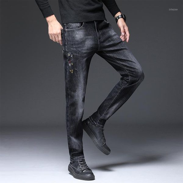 men denim jeans whiskered effect cotton slim fit cool pockets zip moustache 38 men's, Blue
men denim jeans whiskered effect cotton slim fit cool pockets zip moustache 38 men's, Blue