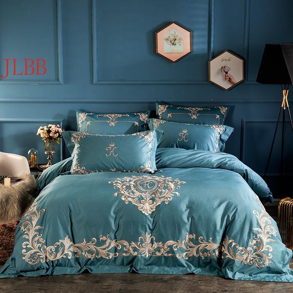 bedding sets cotton set 100s long-staple embroidery duvet cover luxury bedclothes 4pcs/set bed super king 
bedding sets cotton set 100s long-staple embroidery duvet cover luxury bedclothes 4pcs/set bed super king