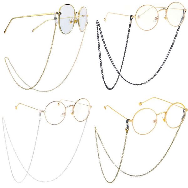 other fashion accessories sunglasses chain eyeglass metal reading glasses cord holder neck strap rope lanyard, Silver
other fashion accessories sunglasses chain eyeglass metal reading glasses cord holder neck strap rope lanyard, Silver