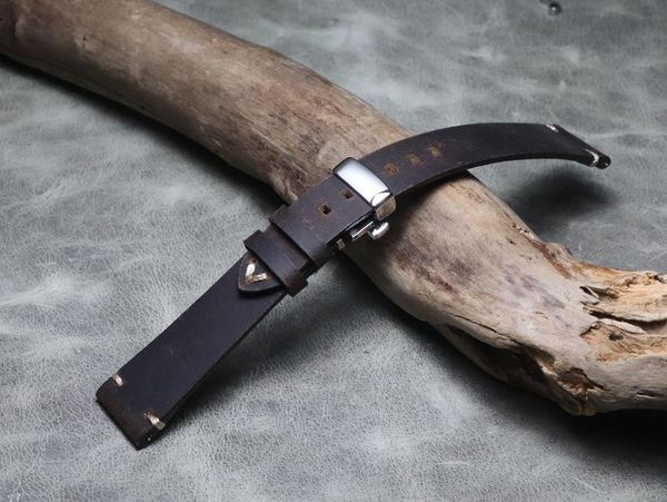 watch bands handmade genuine leather watchbands 20mm crazy horse skin butterfly buckle steel strap accessories quick release, Black;brown
watch bands handmade genuine leather watchbands 20mm crazy horse skin butterfly buckle steel strap accessories quick release, Black;brown