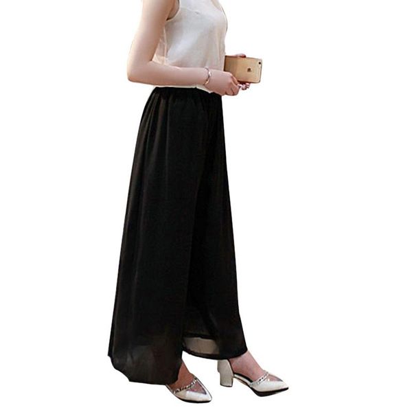 women's pants & capris 2021 europe and the united states fashion temperament wide leg chiffon long skirt high waist - 1, Black;white
women's pants & capris 2021 europe and the united states fashion temperament wide leg chiffon long skirt high waist - 1, Black;white