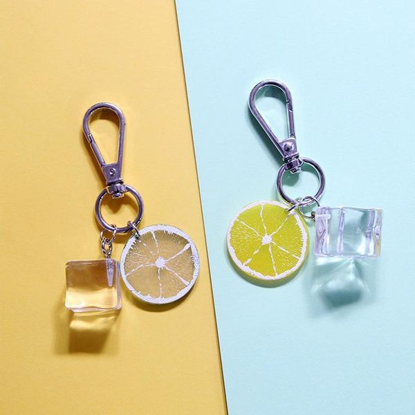 keychains dutrieux metal keyring car bag creative food lemon slice pendent cube key chain for women resin charms gift, Silver
keychains dutrieux metal keyring car bag creative food lemon slice pendent cube key chain for women resin charms gift, Silver