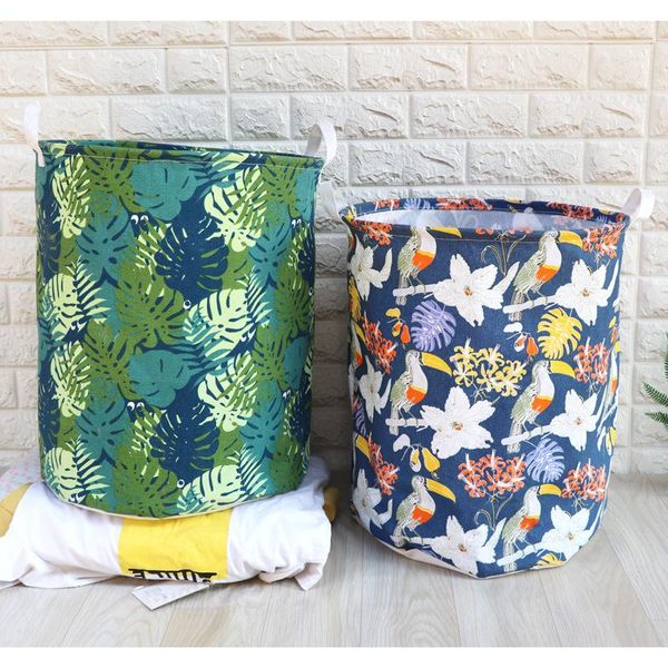 storage baskets folding toys bucket leaf flower printed laundry basket bathroom dirty clothes debris hamper cabinet organizer 40*50cm
storage baskets folding toys bucket leaf flower printed laundry basket bathroom dirty clothes debris hamper cabinet organizer 40*50cm