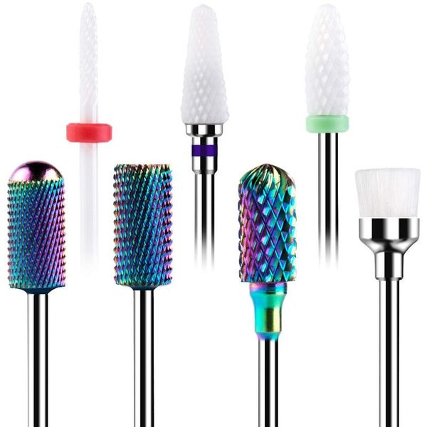 nail art equipment drill bits 7pcs acrylic cuticle nails files manicure pedicure tools 3/32"for electric machine, Silver
nail art equipment drill bits 7pcs acrylic cuticle nails files manicure pedicure tools 3/32"for electric machine, Silver