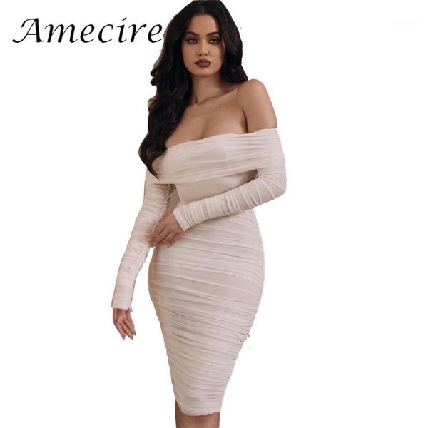 casual dresses amecire summer tulle ruched midi dress ladies off shoulder elegant daily outfits fashion white celebrity party, Black;gray
casual dresses amecire summer tulle ruched midi dress ladies off shoulder elegant daily outfits fashion white celebrity party, Black;gray