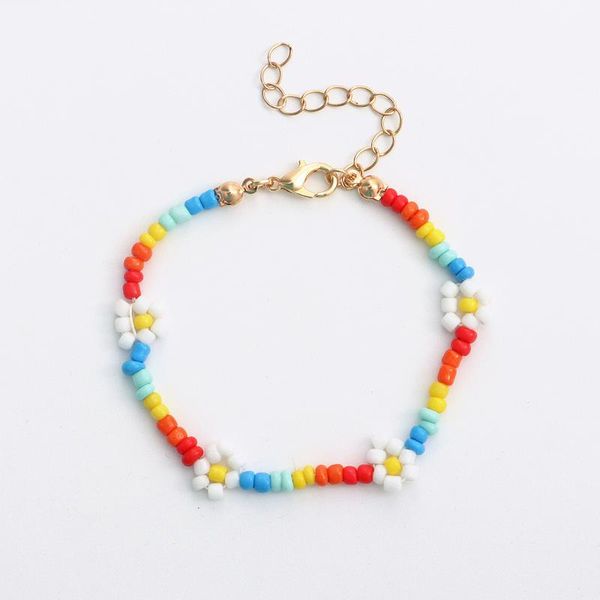 anklets bohemian beaded anklet for women multicolor flower beads on the leg fashion foot female jewelry 16cm(6 2/8") long,1piece, Red;blue
anklets bohemian beaded anklet for women multicolor flower beads on the leg fashion foot female jewelry 16cm(6 2/8") long,1piece, Red;blue