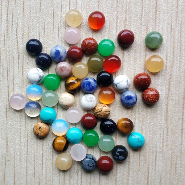 6mm assorted natural stone flat base round cabochon green pink cystal loose beads for necklace earrings jewelry & clothes accessories making, Black
6mm assorted natural stone flat base round cabochon green pink cystal loose beads for necklace earrings jewelry & clothes accessories making, Black