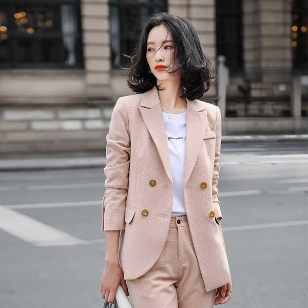 large size s-4xl professional women's office suit pants two-piece autumn and winter female interview outfit 210527, White
large size s-4xl professional women's office suit pants two-piece autumn and winter female interview outfit 210527, White