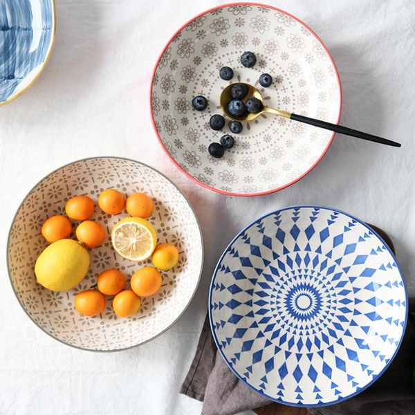 dishes & plates geometric ceramic 10 inch plate 8 dessert snack cake decorative tableware cutlery set
dishes & plates geometric ceramic 10 inch plate 8 dessert snack cake decorative tableware cutlery set
