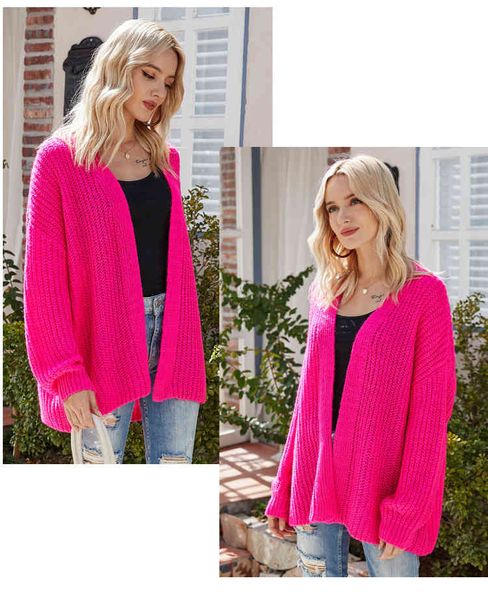 women's knits & tees winter oversized cardigan woman rose red knitted coat female loose casual cardigans sweaters for women knitwe, White
women's knits & tees winter oversized cardigan woman rose red knitted coat female loose casual cardigans sweaters for women knitwe, White