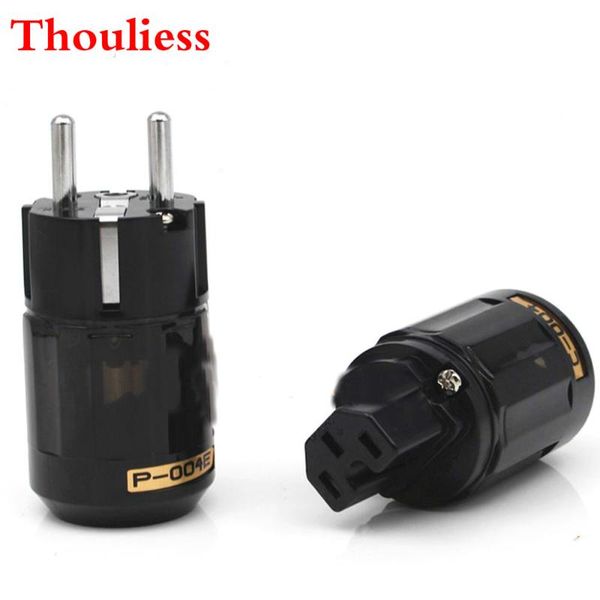 smart power plugs thouliess pair hifi rhodium plated p-004e schuko eu eur plug adapter c-004 iec connector for ac cord audio
smart power plugs thouliess pair hifi rhodium plated p-004e schuko eu eur plug adapter c-004 iec connector for ac cord audio