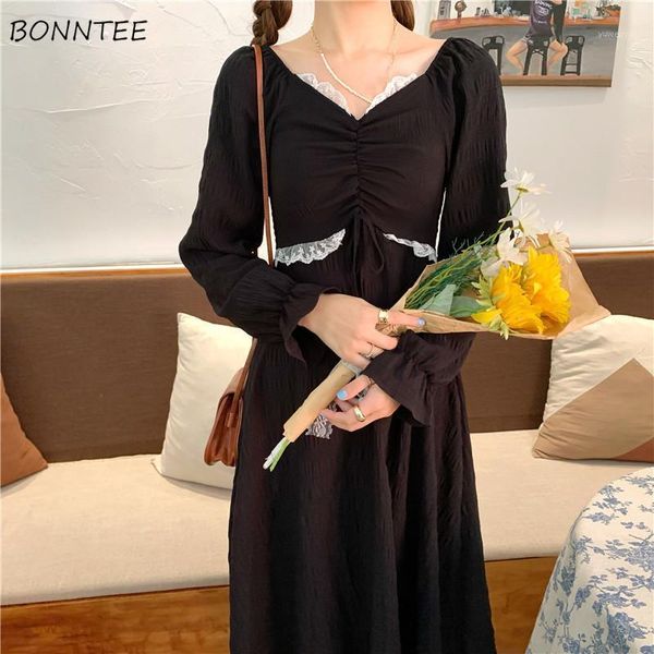 casual dresses long sleeve dress elegant french style chic fall spring fashion ladies clothing empire slim lovely holiday female vestido ins, Black;gray
casual dresses long sleeve dress elegant french style chic fall spring fashion ladies clothing empire slim lovely holiday female vestido ins, Black;gray