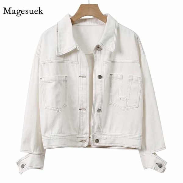 autumn vinatge jeans jacket women loose casual coats and s pockets cardigan white denim 11995 210512, Black;brown
autumn vinatge jeans jacket women loose casual coats and s pockets cardigan white denim 11995 210512, Black;brown
