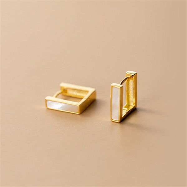 hoop & huggie geometric square earrings for women real 925 sterling silver shell ear jewelry korean elegant rectangle, Golden;silver
hoop & huggie geometric square earrings for women real 925 sterling silver shell ear jewelry korean elegant rectangle, Golden;silver