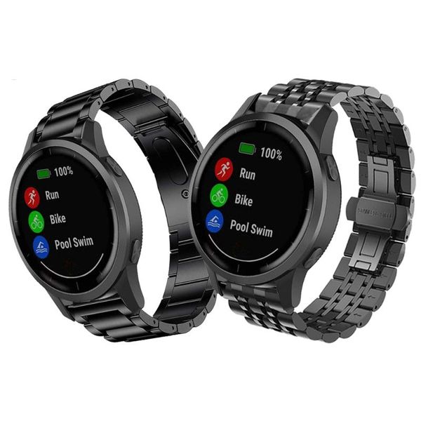 watch bands for garmin venu strap classic metal stainless steel band active/garmin move 3 vivoactive 4 bracelet watchbands, Black;brown
watch bands for garmin venu strap classic metal stainless steel band active/garmin move 3 vivoactive 4 bracelet watchbands, Black;brown