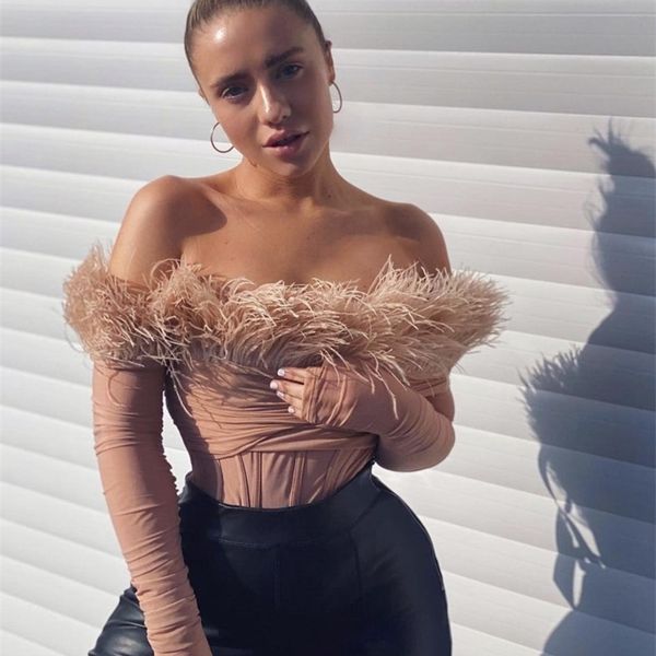 ladies women feathers lace mesh pink bandage bodysuit designer celebrity club party playsuits 210527, Black;white
ladies women feathers lace mesh pink bandage bodysuit designer celebrity club party playsuits 210527, Black;white