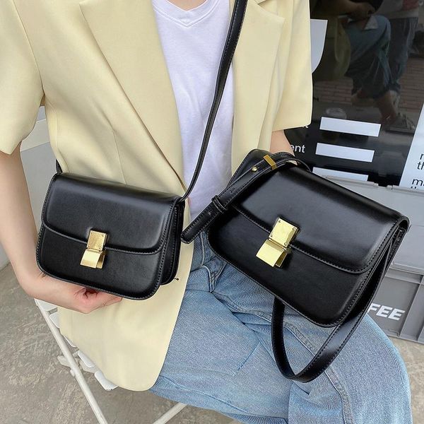 cross body women's synthetic leather small handbag, shoulder strap, fashion