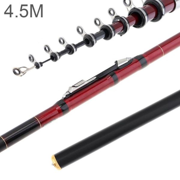 fishing rods 4.5m rock carp rod 8 section carbon fiber surf spinning pole boat
fishing rods 4.5m rock carp rod 8 section carbon fiber surf spinning pole boat