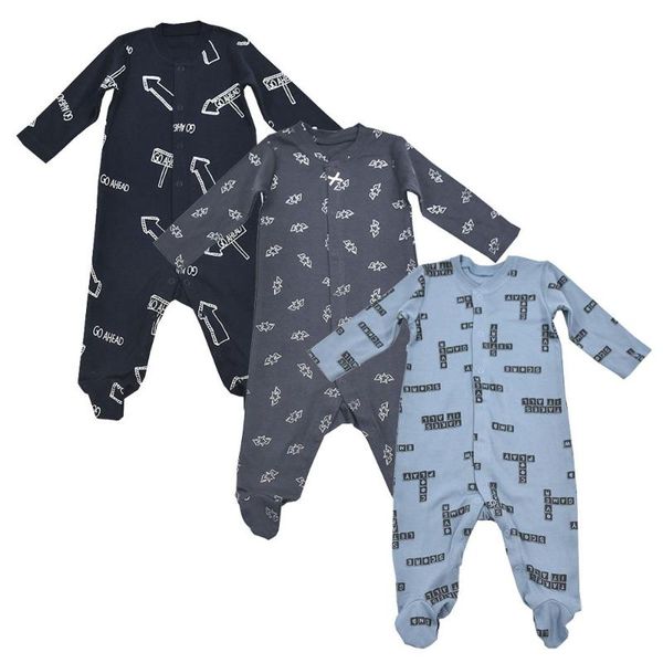 jumpsuits 3 pieces/lot 3m baby boys clothes born jumpsuit long sleeve cotton boy footies infant bodysuits clothing, Blue
jumpsuits 3 pieces/lot 3m baby boys clothes born jumpsuit long sleeve cotton boy footies infant bodysuits clothing, Blue