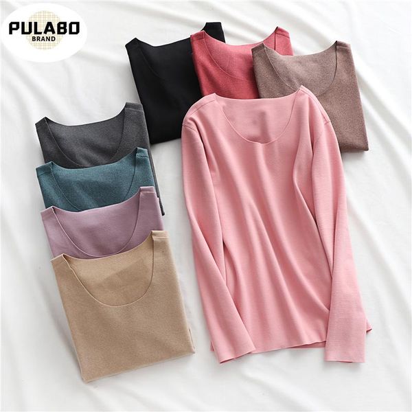 women's t-shirt double-side seamless thermal women underwear padded velvet autumn clothes with long-sleeve t shirts winter bottom shirt, White
women's t-shirt double-side seamless thermal women underwear padded velvet autumn clothes with long-sleeve t shirts winter bottom shirt, White
