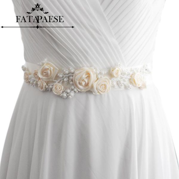 wedding sashes accessories flower beaded crystal pearls bridal belt for dresses candy color satin mariage sash, White
wedding sashes accessories flower beaded crystal pearls bridal belt for dresses candy color satin mariage sash, White